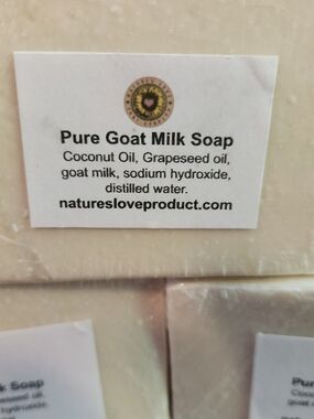 Pure Goat Milk Soap - Cream